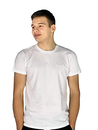 Pierre Cardin Mens neue Saison unbedingt Classic Fit Crew Neck T-Shirt (4X-Groß, Weiß) von Pierre Cardin