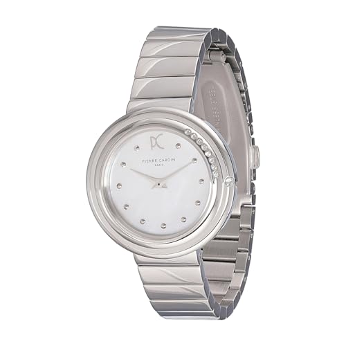 Pierre Cardin Passy météore CF.1010.MS.1 Damen-Uhren aus Edelstahl, Weiß, Mehrfarbig Pierre Cardin Passy météore CF.1010.MS.1 Damen-Uhren aus Edelstahl, Weiß, Mehrfarbig von Pierre Cardin