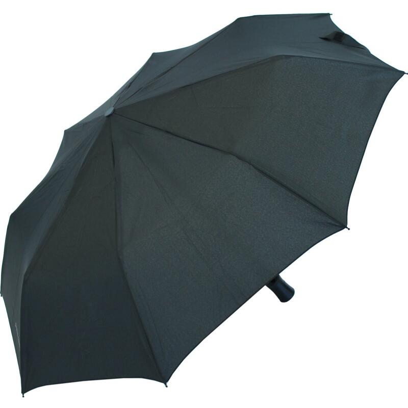 Pierre Cardin - Pierre Cardin Black Line Mini AC Taschenschirm schwarz Schwarz von Pierre Cardin