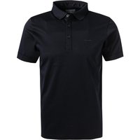 Pierre Cardin Herren Polo-Shirt blau Baumwoll-Jersey von Pierre Cardin