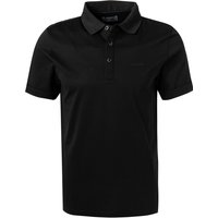 Pierre Cardin Herren Polo-Shirt schwarz Baumwoll-Jersey von Pierre Cardin