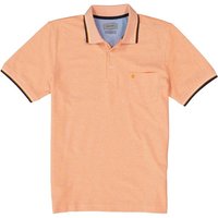 Pierre Cardin Herren Polo-Shirt orange meliert von Pierre Cardin