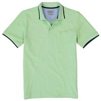 Pierre Cardin Herren Polo-Shirt rot Baumwoll-Piqué meliert von Pierre Cardin