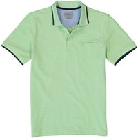 Pierre Cardin Herren Polo-Shirt rot Baumwoll-Piqué meliert von Pierre Cardin