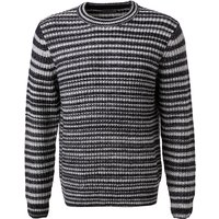 Pierre Cardin Herren Strickpullover blau Gestreift von Pierre Cardin
