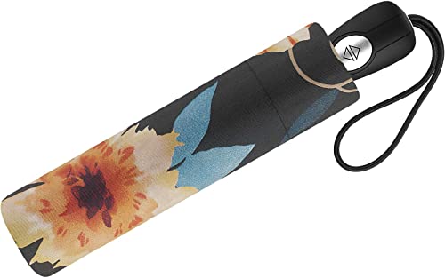 Pierre Cardin Regenschirm Pivoine Dark - Taschenschirm Easymatic von pierre cardin