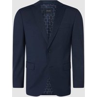Pierre Cardin Regular Fit 2-Knopf-Sakko mit Schurwoll-Anteil in Blau, Größe 110 von Pierre Cardin