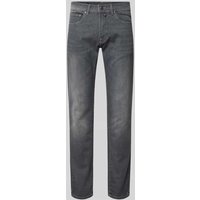 Pierre Cardin Regular Fit Jeans im 5-Pocket-Design Modell 'Lyon' in Mittelgrau, Größe 38/32 von Pierre Cardin