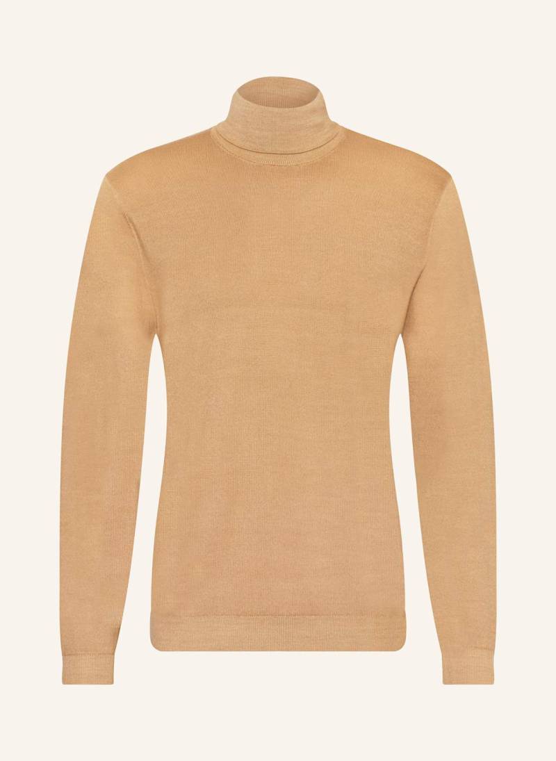 Pierre Cardin Rollkragenpullover braun von Pierre Cardin