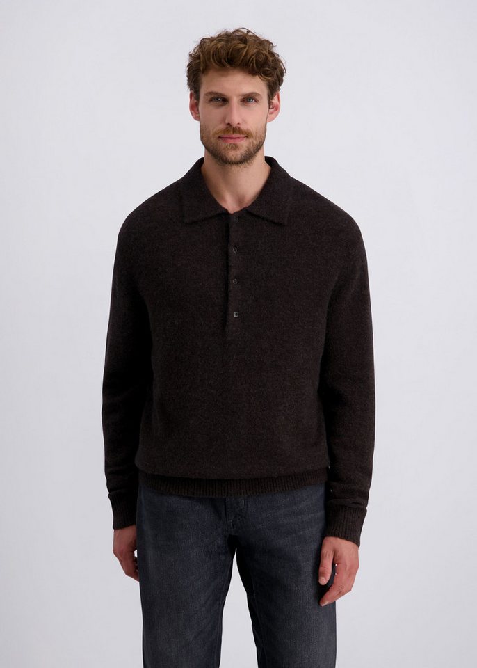 Pierre Cardin Rundhalspullover mit Polo-Kragen von Pierre Cardin