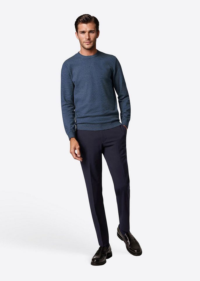 Pierre Cardin Rundhalspullover mit Rundhalsausschnitt von Pierre Cardin