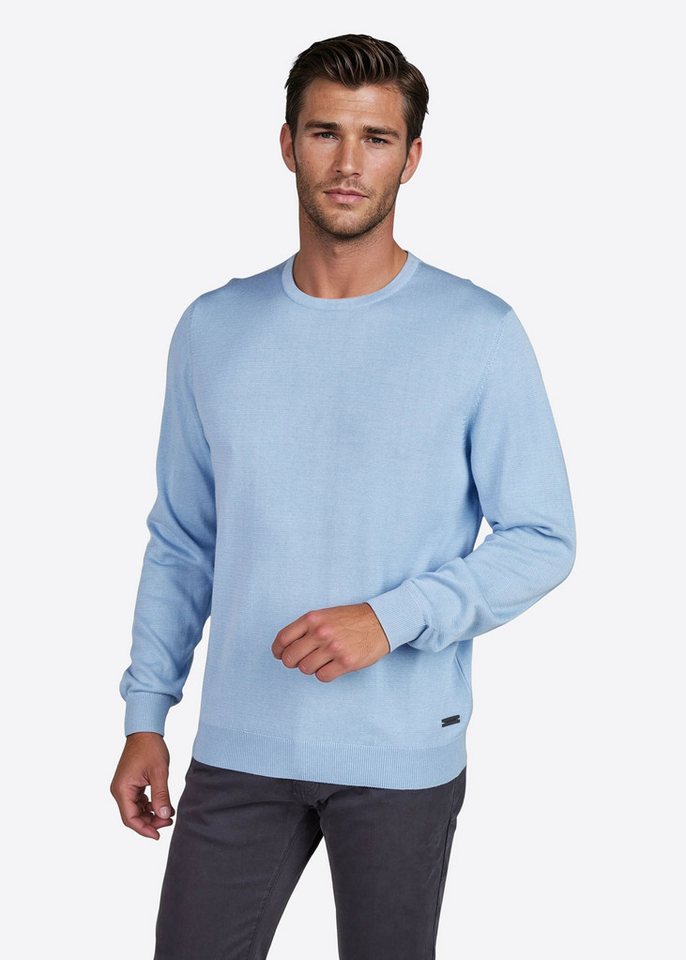 Pierre Cardin Rundhalspullover mit Rundhalsausschnitt von Pierre Cardin