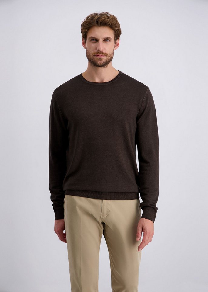 Pierre Cardin Rundhalspullover mit Rundhalsausschnitt von Pierre Cardin