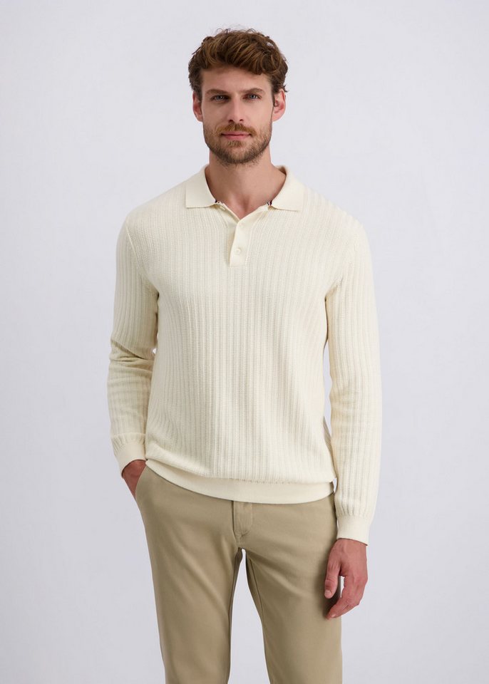 Pierre Cardin Rundhalspullover mit klassischem Kragen von Pierre Cardin