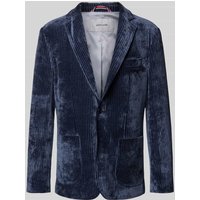 Pierre Cardin Slim Fit Sakko aus Cord Modell 'Maurice' in Marine, Größe 52 von Pierre Cardin