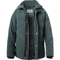 Pierre Cardin Herren Steppjacke grün Mikrofaser unifarben von Pierre Cardin