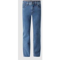 Pierre Cardin Straight Fit Jeans mit Bio-Baumwolle Modell 'Dijon' in Jeansblau, Größe 32/30 von Pierre Cardin