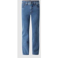 Pierre Cardin Straight Fit Jeans mit Bio-Baumwolle Modell 'Dijon' in Jeansblau, Größe 34/34 von Pierre Cardin