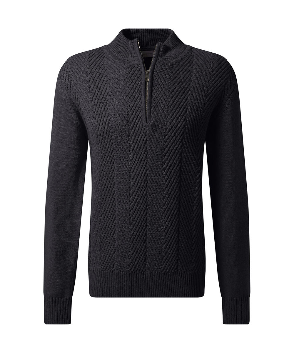 Pierre Cardin - Strick StKrgRV anthra - Gr. - 3XL von Pierre Cardin