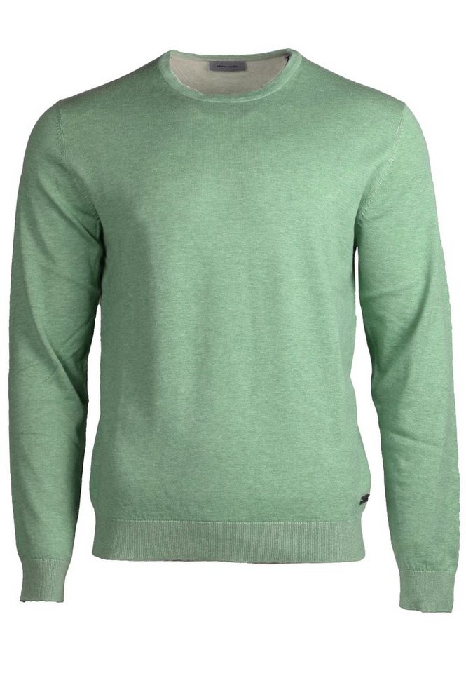 Pierre Cardin Strickpullover Pierre Cardin Herren Pullover Baumwolle - hellgrün (1-tlg) von Pierre Cardin