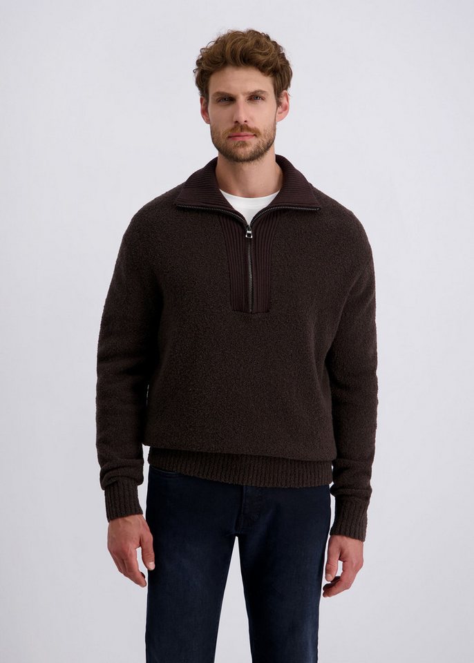 Pierre Cardin Strickpullover mit Reißverschluss von Pierre Cardin