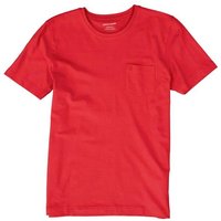 Pierre Cardin Herren T-Shirt rot Baumwolle von Pierre Cardin