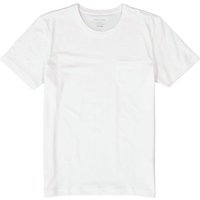 Pierre Cardin Herren T-Shirt weiß Baumwolle von Pierre Cardin