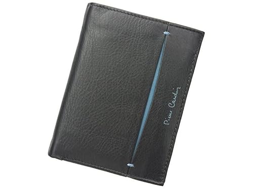 Pierre Cardin TILAK07 326 Herren Geldbörse aus echtem Glattleder mit 11 Kartenfächern 2 Münzfächern Geldscheinfach RFID-Schutz 10 x 13 x 2,5 cm schwarz und blau Pierre Cardin TILAK07 326 Herren Geldbörse aus echtem Glattleder mit 11 Kartenfächern 2 Münzfächern Geldscheinfach RFID-Schutz 10 x 13 x 2,5 cm schwarz und blau von Pierre Cardin