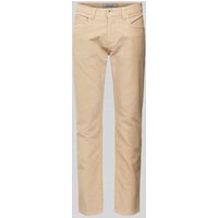 Pierre Cardin Tapered Fit Cordhose Modell 'Lyon' in Beige, Größe 32/34 von Pierre Cardin
