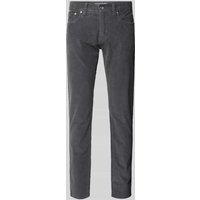 Pierre Cardin Tapered Fit Cordhose Modell 'Lyon' in Graphit, Größe 32/32 von Pierre Cardin