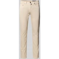 Pierre Cardin Tapered Fit Jeans im 5-Pocket-Design Modell 'Lyon' in Beige, Größe 36/32 von Pierre Cardin