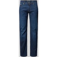 Pierre Cardin Tapered Fit Jeans im 5-Pocket-Design Modell 'Lyon' in Jeansblau, Größe 42/32 von Pierre Cardin