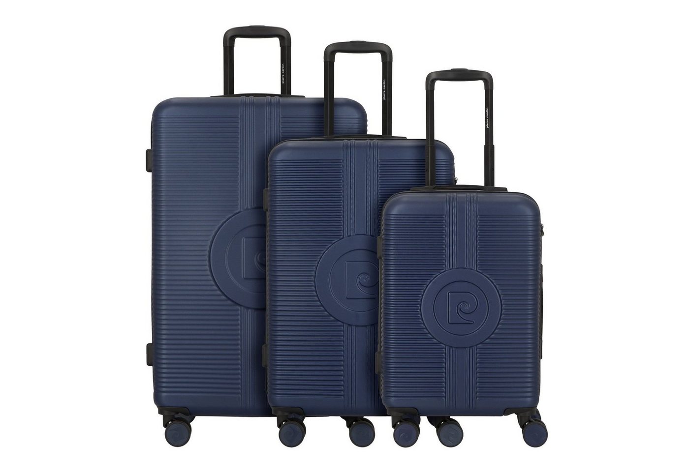 Pierre Cardin Trolleyset, 4 Rollen, (3-teilig, 3 tlg), ABS von Pierre Cardin