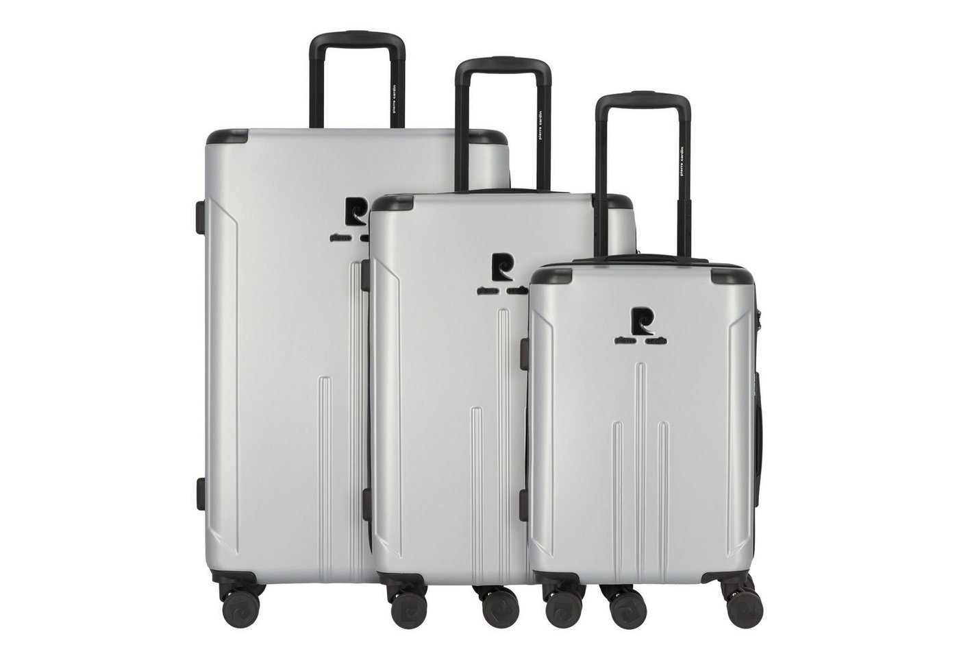 Pierre Cardin Trolleyset, 4 Rollen, (3-teilig, 3 tlg), ABS von Pierre Cardin