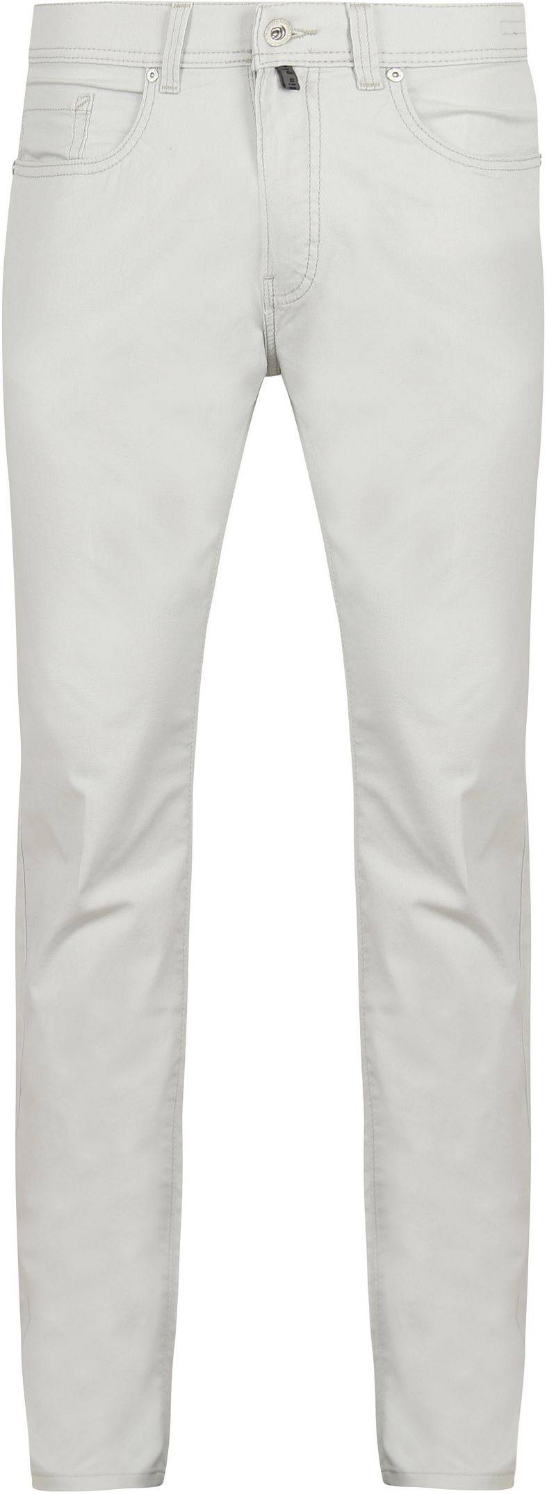 Pierre Cardin Trousers Lyon Tapered Hellgrau - Größe W 33 - L 34 von Pierre Cardin