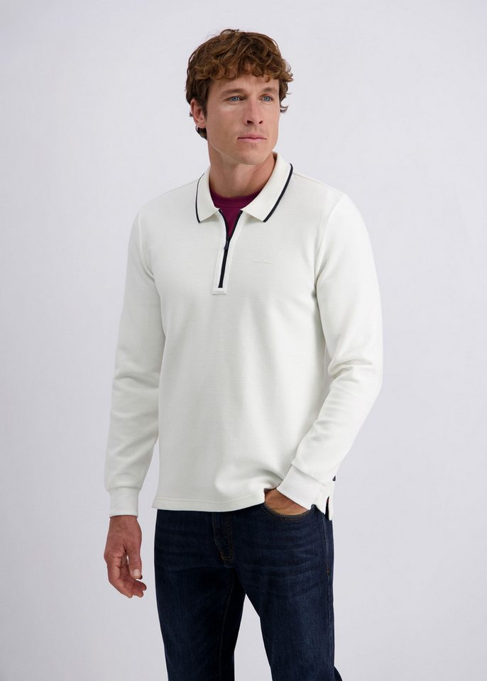 Pierre Cardin V-Ausschnitt-Pullover mit Reißverschluss von Pierre Cardin