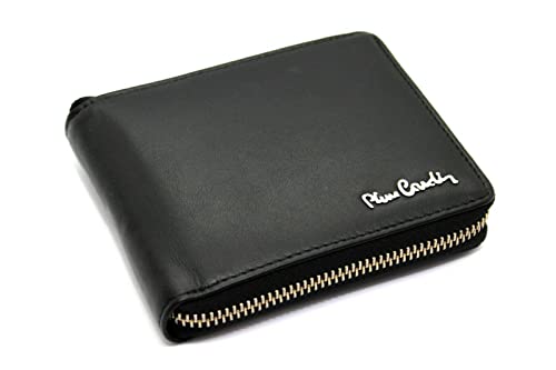 Pierre cardin Pierre Cardin Geldbörse aus weichem Kalbsleder mit Reißverschluss und RFID-Schutz, Schwarz , Klassisch Pierre cardin Pierre Cardin Geldbörse aus weichem Kalbsleder mit Reißverschluss und RFID-Schutz, Schwarz , Klassisch von Pierre Cardin