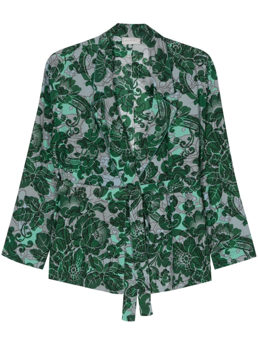 Pierre-Louis Mascia Adanastr Blazer mit Blumen-Print - Grün von Pierre-Louis Mascia