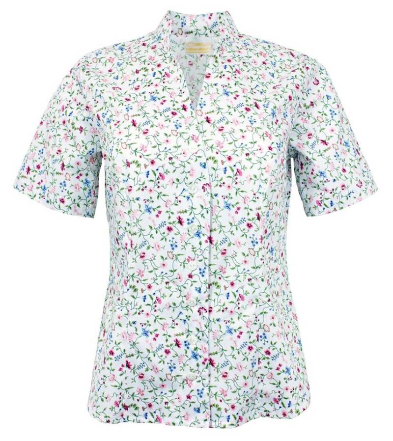 Pierre Marcel Die Bluse Trachtenbluse Pierre Marcel Damen Trachtenbluse Viola mit Blumen von Pierre Marcel Die Bluse