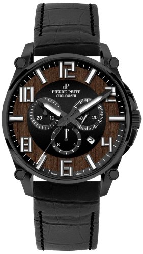 Pierre Petit Herren-Armbanduhr XL Le Mans Chronograph Quarz Leder P-827E Pierre Petit Herren-Armbanduhr XL Le Mans Chronograph Quarz Leder P-827E von Pierre Petit
