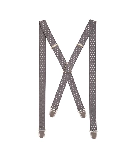 Pierrot Dünne Hosenträger für Männer Made in Germany/Frankreich - Starker Gummizug & 4 Extra Starke X-Clips - Verstellbare Länge bis zu 130cm - Garantie auf Lebenszeit - 100% DEUTSCH & FRANZÖSISCH von Pierrot