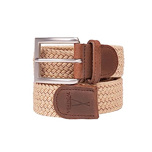 Pierrot Gewebter elastischer Dehnbarer Elastikgürtel für Damen & Herren mit weichem Stoff 105cm - Collab x Vertical von Pierrot