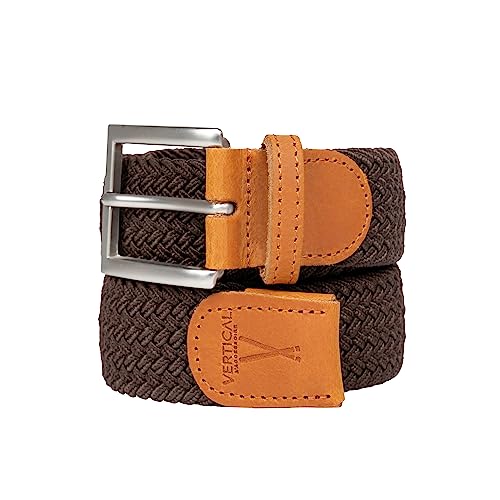 Pierrot Gewebter elastischer Dehnbarer Elastikgürtel für Damen & Herren mit weichem Stoff 105cm - Collab x Vertical von Pierrot