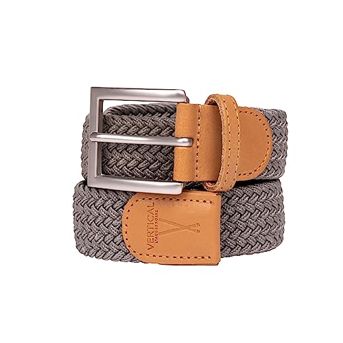 Pierrot Gewebter elastischer Dehnbarer Elastikgürtel für Damen & Herren mit weichem Stoff 105cm - Collab x Vertical von Pierrot