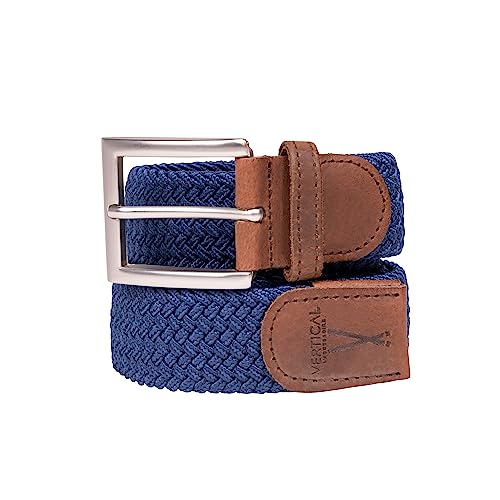 Pierrot Gewebter elastischer Dehnbarer Elastikgürtel für Damen & Herren mit weichem Stoff 105cm - Collab x Vertical von Pierrot