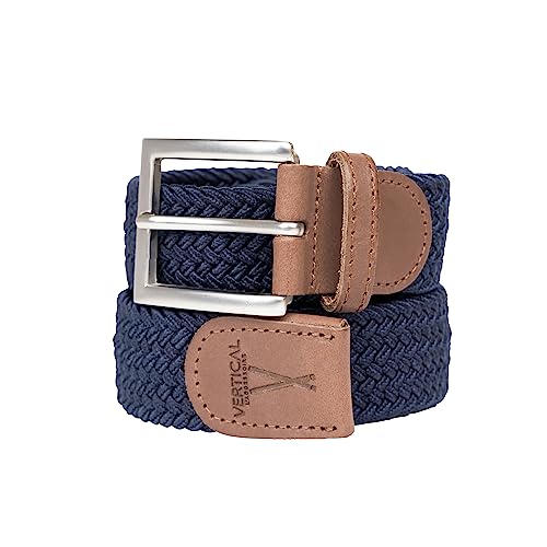 Pierrot Gewebter elastischer Dehnbarer Elastikgürtel für Damen & Herren mit weichem Stoff 105cm - Collab x Vertical von Pierrot