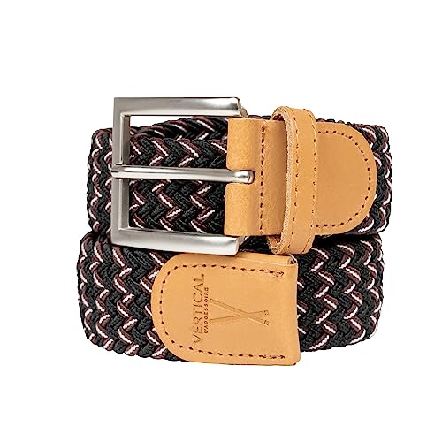 Pierrot Gewebter elastischer Dehnbarer Elastikgürtel für Damen & Herren mit weichem Stoff 105cm - Collab x Vertical von Pierrot