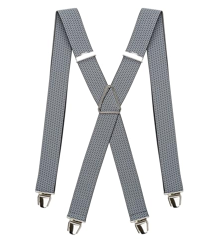 Pierrot - Hosenträger Herren Breit und Vintage - Made in Germany/France - Verstellbare Länge bis zu 130cm - Garantie auf Lebenszeit - 100% DEUTSCH & FRANZÖSISCH von Pierrot