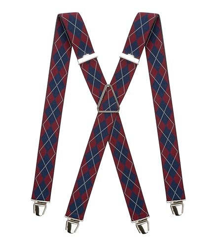 Pierrot - Hosenträger Herren Breit und Vintage - Made in Germany/France - Verstellbare Länge bis zu 130cm - Garantie auf Lebenszeit - 100% DEUTSCH & FRANZÖSISCH von Pierrot