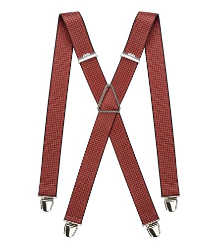 Pierrot - Hosenträger Herren Breit und Vintage - Made in Germany/France - Verstellbare Länge bis zu 130cm - Garantie auf Lebenszeit - 100% DEUTSCH & FRANZÖSISCH von Pierrot
